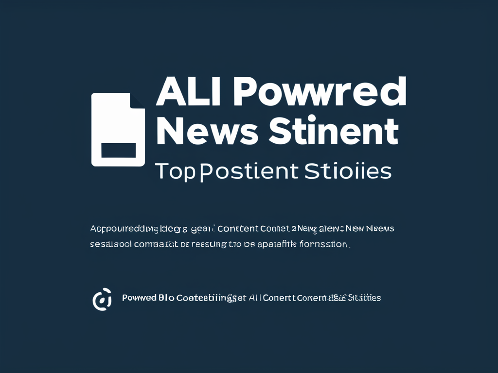 Featured image for blog post: AI-Powered Content Gen: Top Tools for News Sites